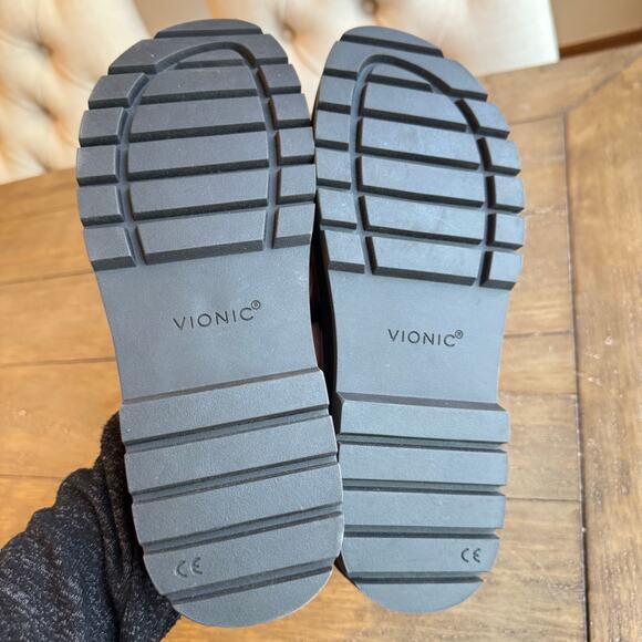 VIONIC Women's Size 9 Jamie Platform Sandal Comfort Casual Goth Goddess Lug - Picture 15 of 16